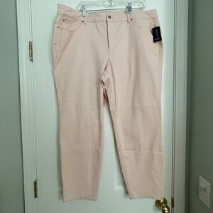 NWT Charter Club Bristol Skinny Leg Ankle Pant Size 20W